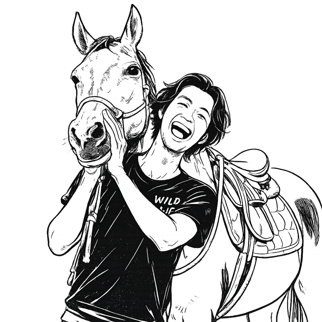 小野教練手繪插畫